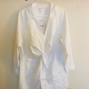 White tunic style top- Additionelle